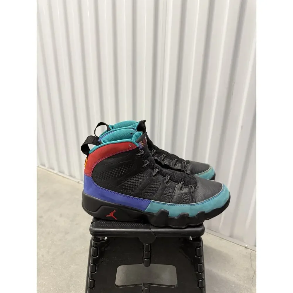 Nike Air Jordan 9 Dream It, Do It Black Dark Size 12 Men's - 302370-065